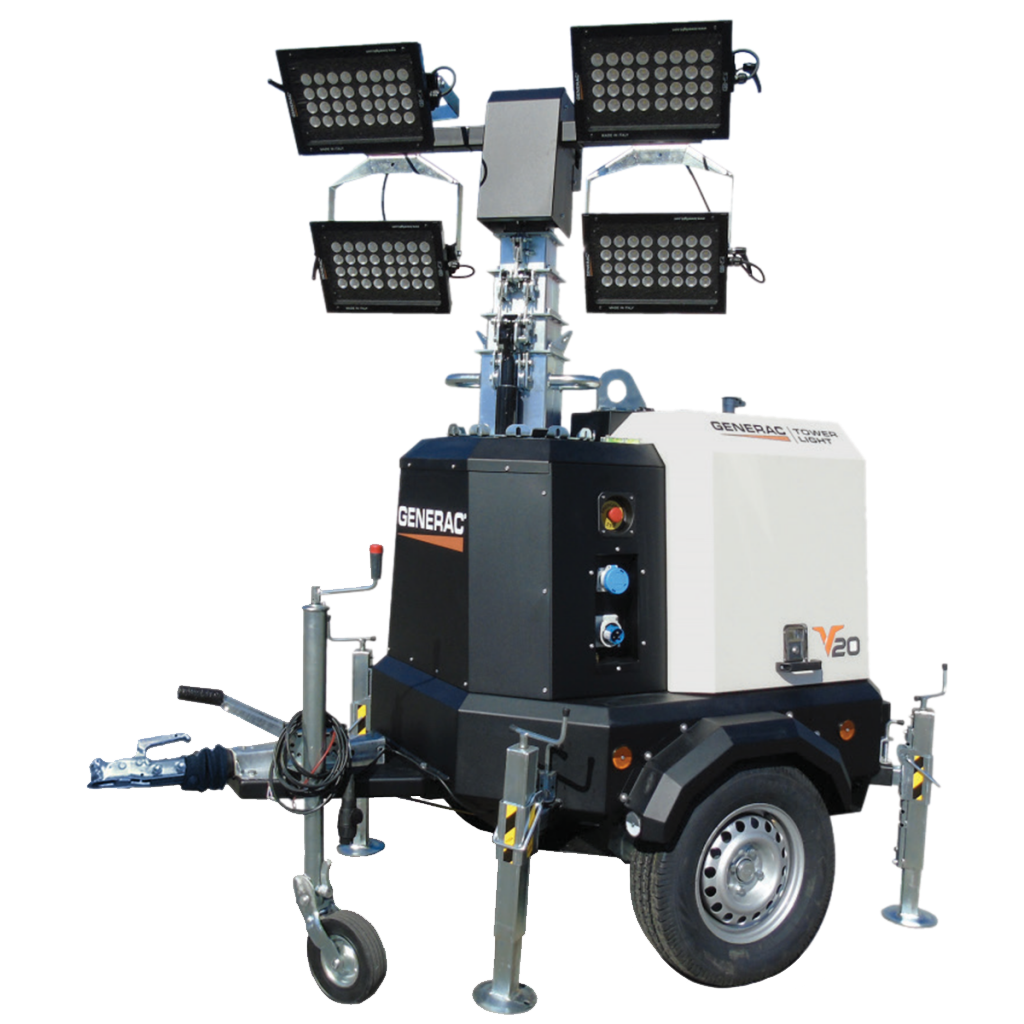 V20 Y Hyper Generac LED Lighting Tower IGO2ZERO Power Equipment